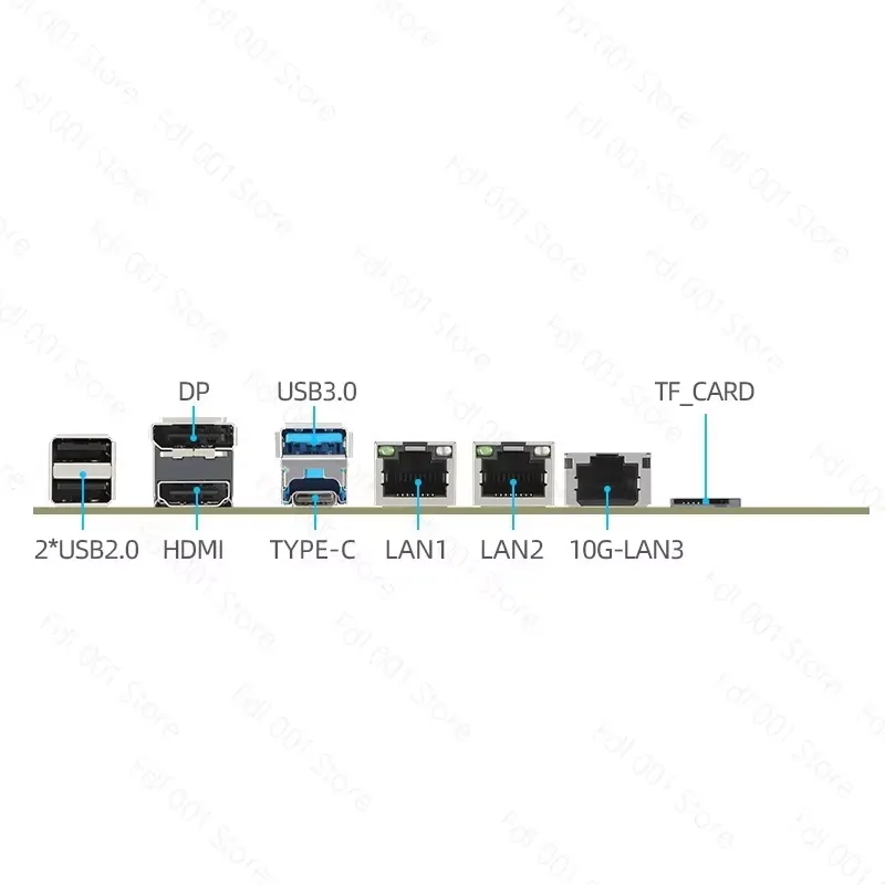 Mini Itx Dual 2.5G Nas Motherboard - 듀얼 2.5G 및 10G SFP 포트를