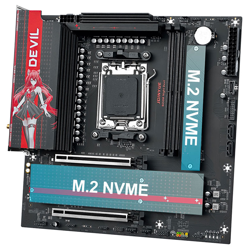 JGINYUE B650M NIGHT DEVIL 데스크탑 - X870E Atx Motherboard 리뷰 및 가격