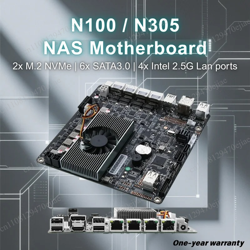 N100 미니 ITX NAS 마더보드 DDR5, 쿼드  - Mini Itx Dual 2.5G Nas Motherboard 리뷰 및 가격