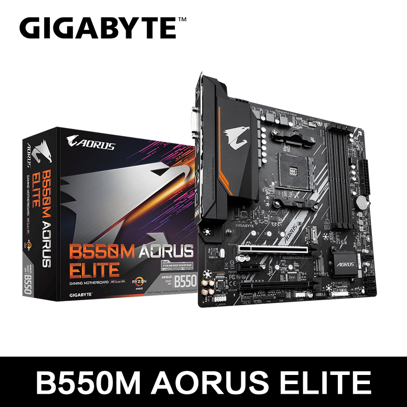 GIGABYTE 새로운 B550M AORUS ELITE - X870E Atx Motherboard 리뷰 및 가격