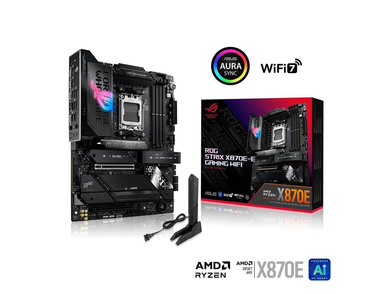 ASUS ROG STRIX X870E-E 게이밍 WIF - X870E Atx Motherboard 리뷰 및 가격